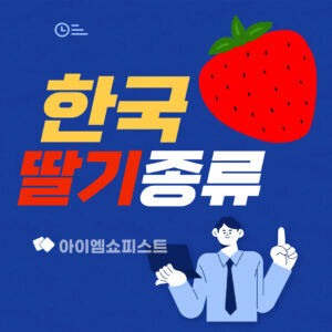 한국 국산 딸기의 종류 10가지 1 한국 국산 딸기