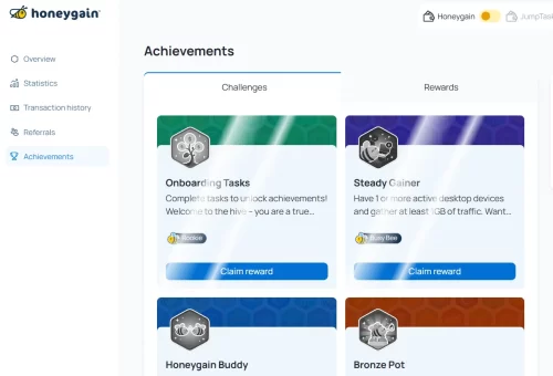 HONEY GAIN 자동 수익 1 12 허니10