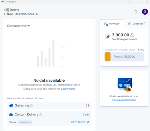 HONEY GAIN 자동 수익 1 10 허니7