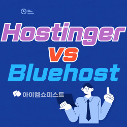 Hostinger vs Bluehost 호스팅 비교